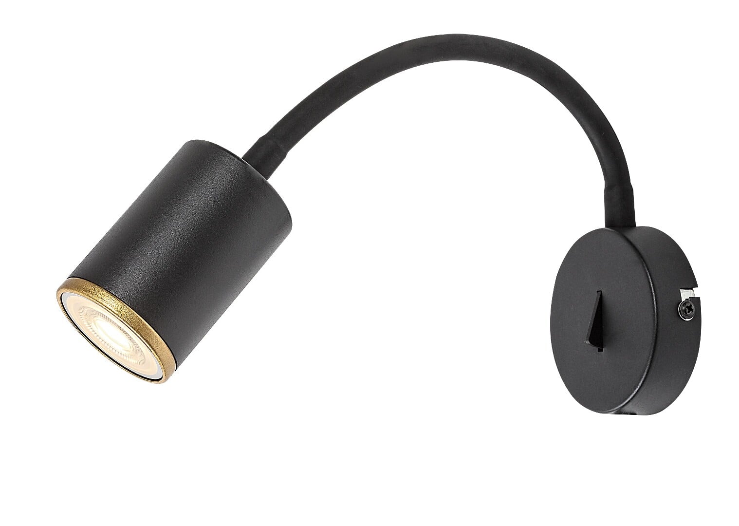 Rabalux Nolie nástenná lampa 1x15 W čierna 73111