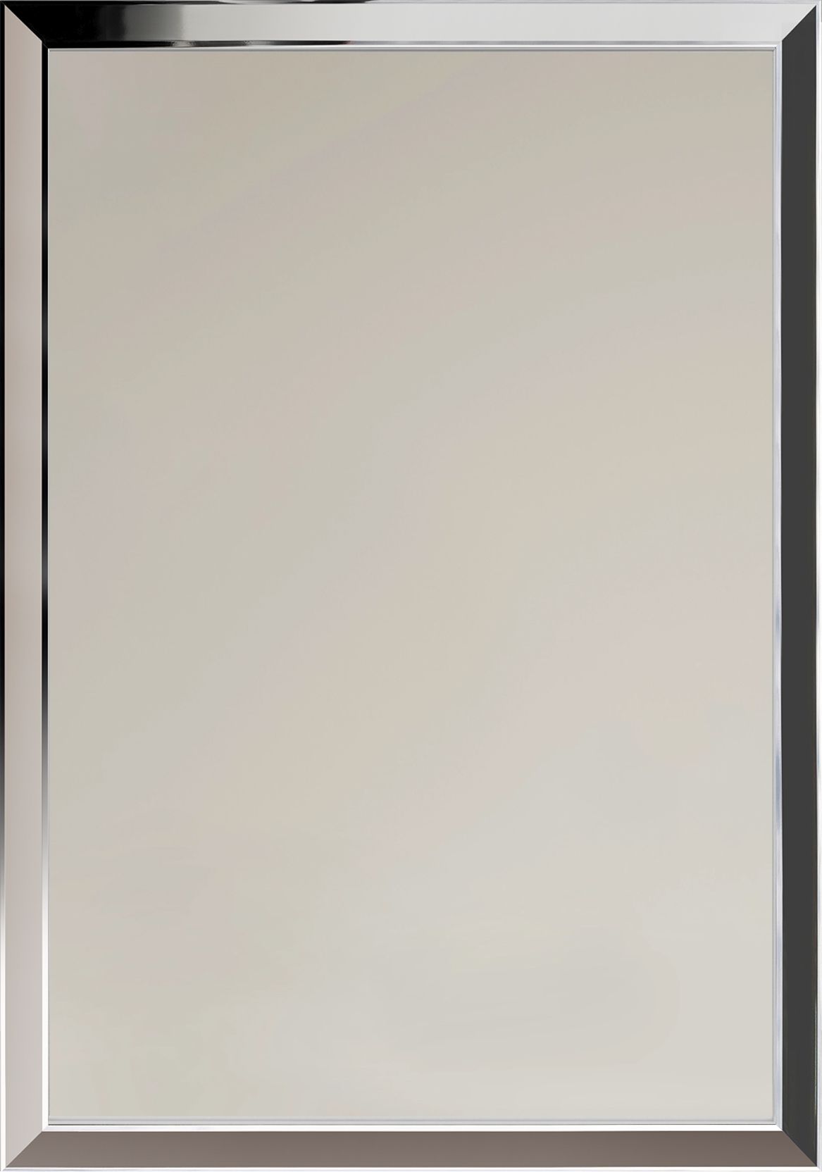 Ars Longa Helsinki zrkadlo 105.2x55.2 cm odĺžnikový niklová HELSINKI50100-N