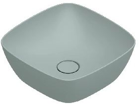 Catalano Green umývadlo 40x40 cm štvorec pultové umývadlo matná 0622400028