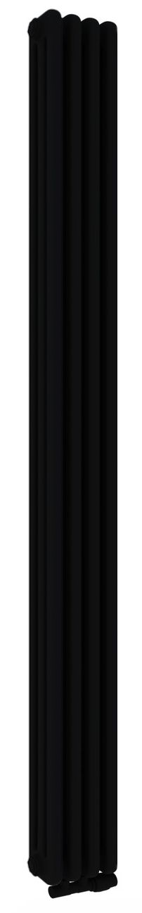 Irsap Tesi 3 ohrievač do miestnosti 180x27 cm podłączenie dolné čierna IRS-TES-3180-06-K1