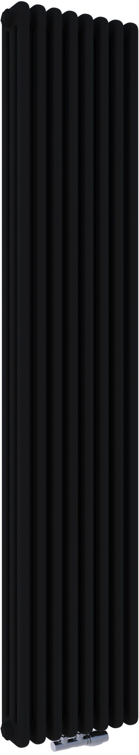 Irsap Tesi 3 ohrievač do miestnosti 200x36 cm podłączenie dolné čierna IRS-TES-3200-08 K1