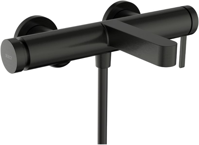 Hansgrohe Finoris vaňová/sprchová batéria nástenná čierna 76420340