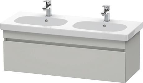 Duravit DuraStyle skrinka 115x45.3x39.8 cm závesná kúpeľňová skrinka pod umývadlo sivá DS638600707