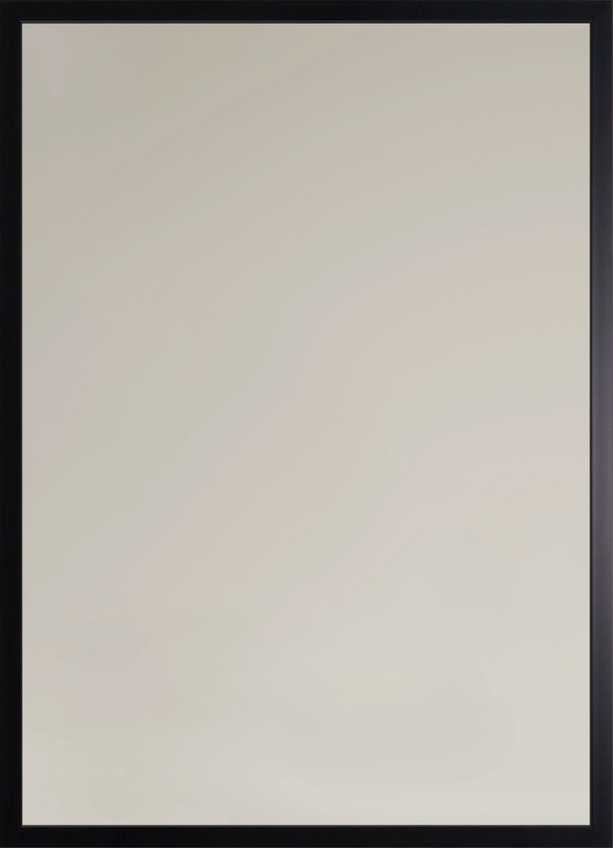 Ars Longa Linea zrkadlo 73x73 cm štvorcový čierna LINEA7070-C