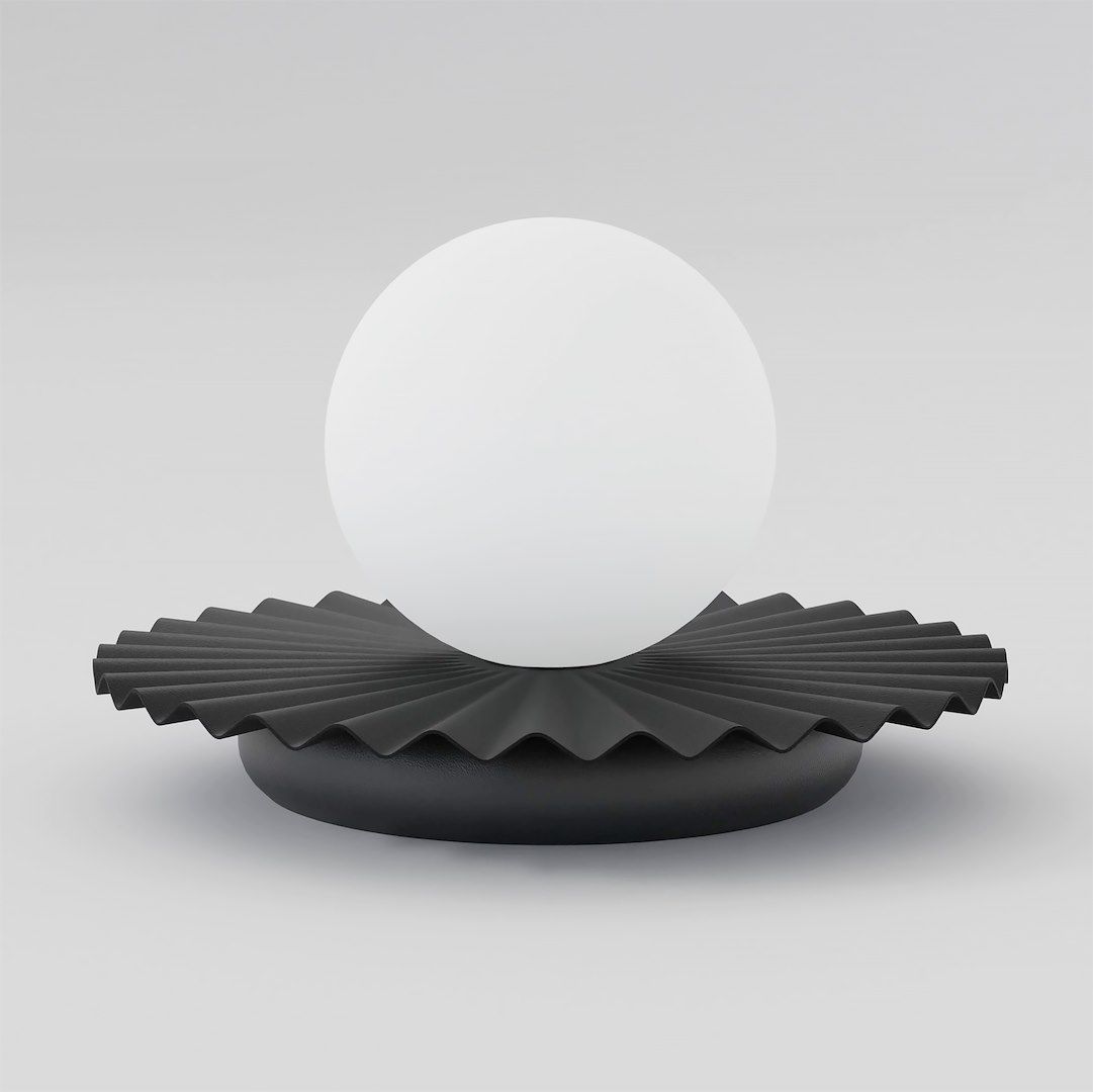 Emibig Umbra stolová lampa 1x8 W čierna 1726/LN1