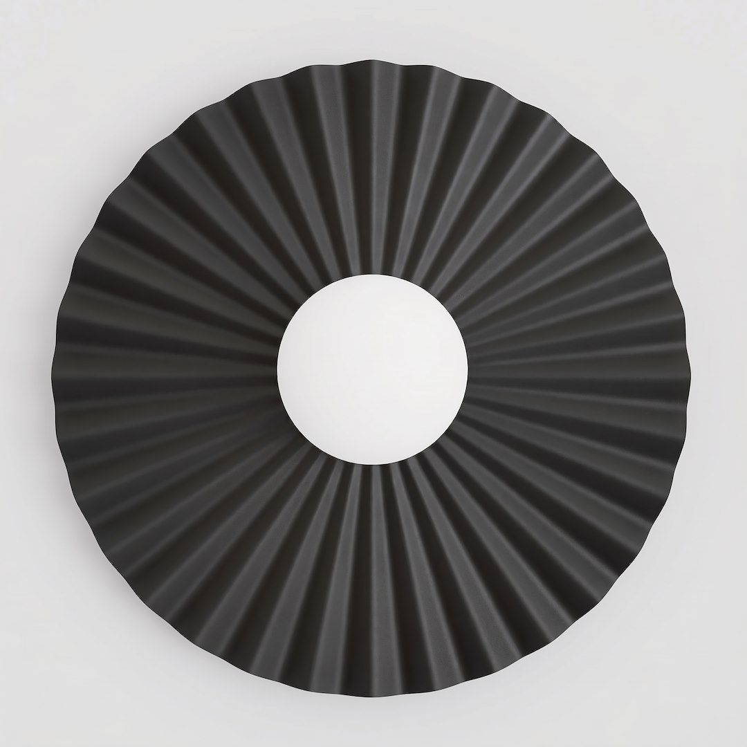 Emibig Umbra nástenná lampa 1x8 W čierna 1726/K1L