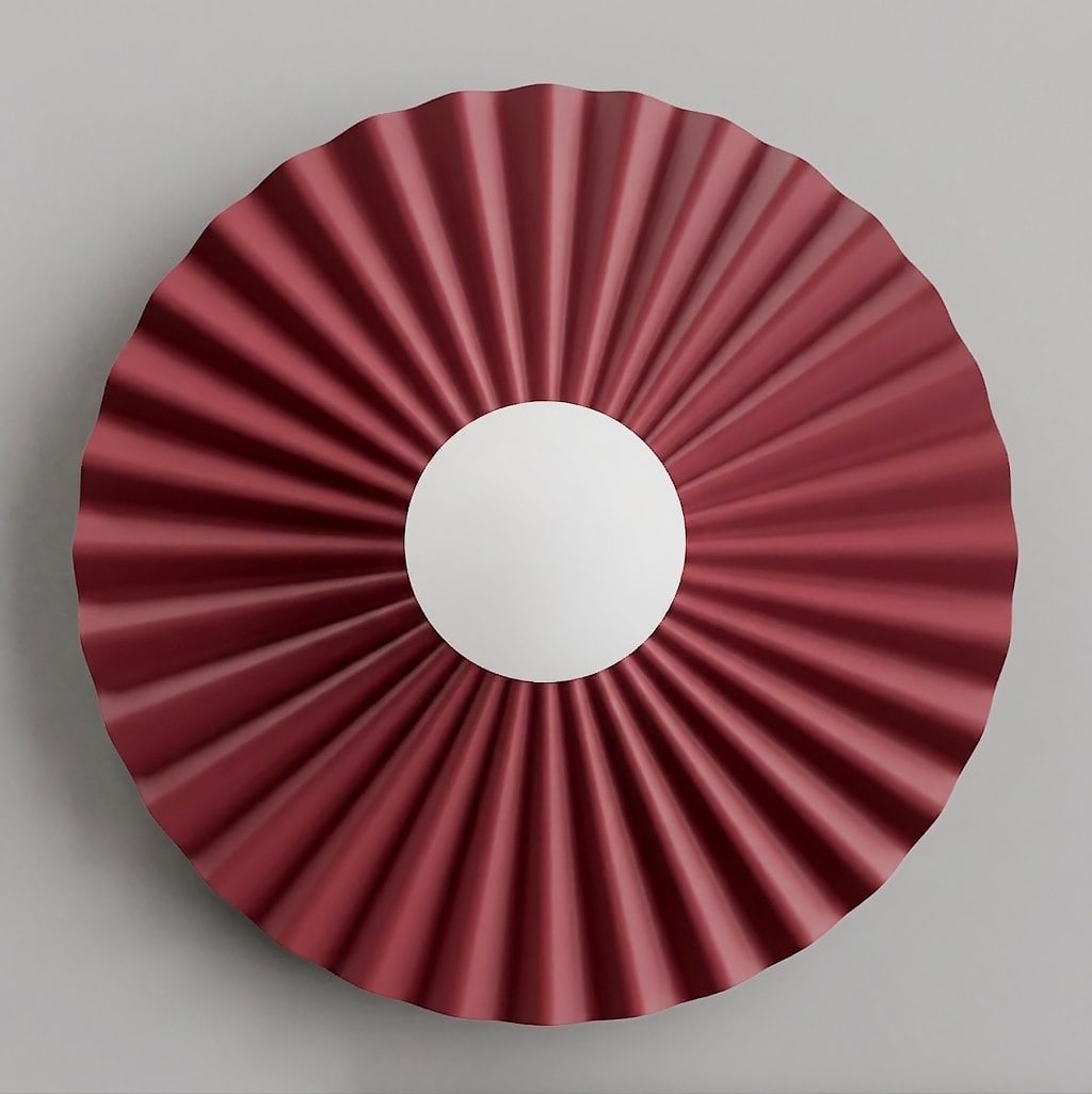 Emibig Umbra nástenná lampa 1x8 W bordová 1729/K1L