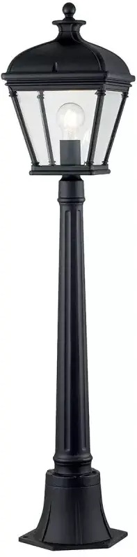 Elstead Lighting Bayview vonkajšia stojaca lampa 1x60 W čierna BAYVIEW-4M-BK