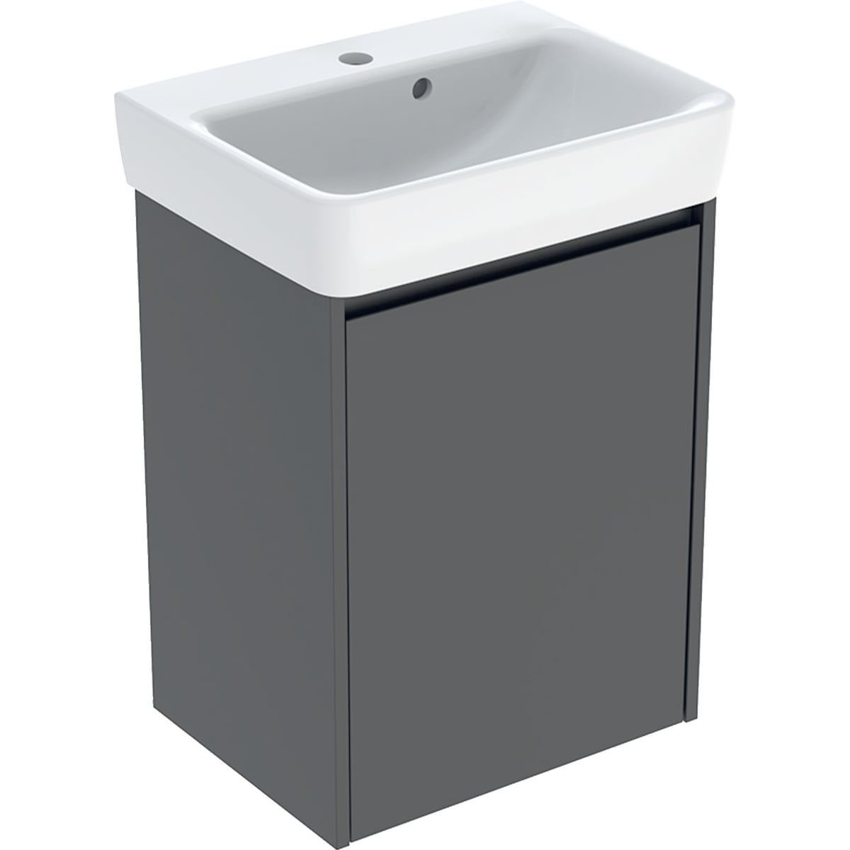 Geberit Selnova Square umývadlo so skrinkou 50 cm 504.132.JK.1
