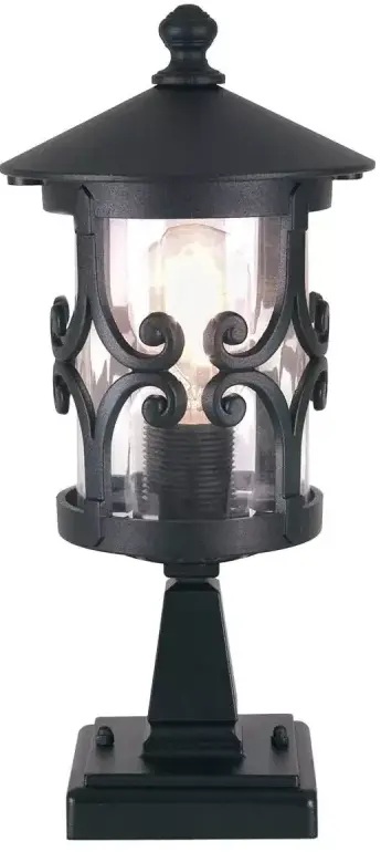 Elstead Lighting Hereford vonkajšia stojaca lampa 1x60 W čierna BL12-BLACK