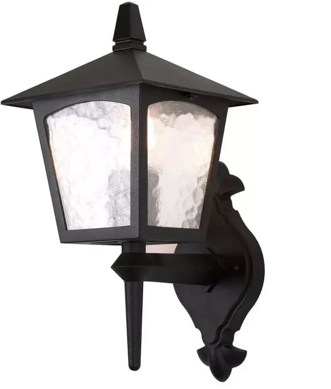 Elstead Lighting York vonkajšie nástenné svietidlo 1x60 W čierna BL5-BLACK