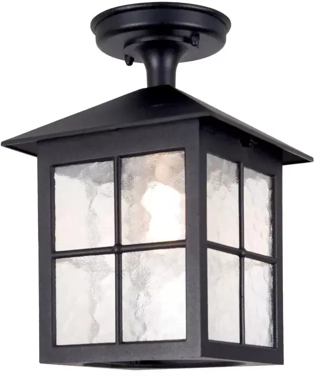 Elstead Lighting Winchester exteriérové stropné svietidlo 1x60 W čierna BL18A-BLACK