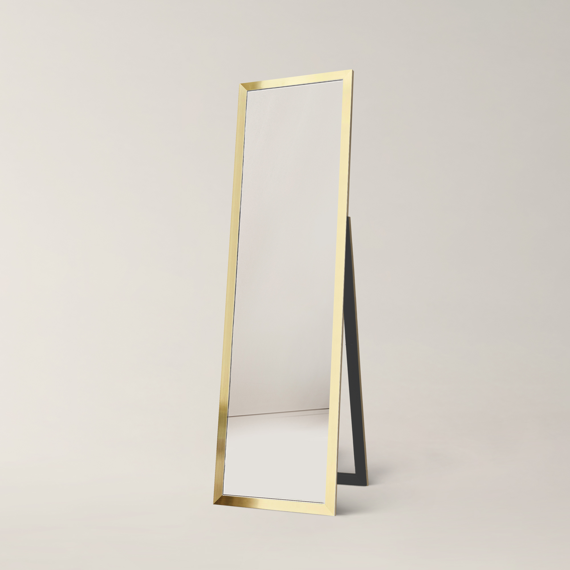 Ars Longa Slim zrkadlo 39.8x159.8 cm odĺžnikový zlatá LS-SLIM32152-ZS