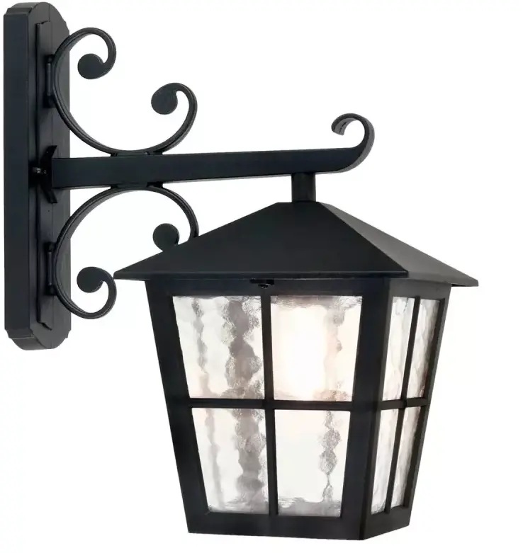 Elstead Lighting Canterbury vonkajšie nástenné svietidlo 1x60 W čierna BL52M-BLACK