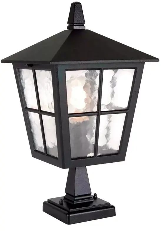 Elstead Lighting Canterbury vonkajšia stojaca lampa 1x60 W čierna BL50M-BLACK