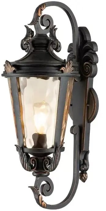 Elstead Lighting Baltimore vonkajšie nástenné svietidlo 1x60 W hnedá BT1-L