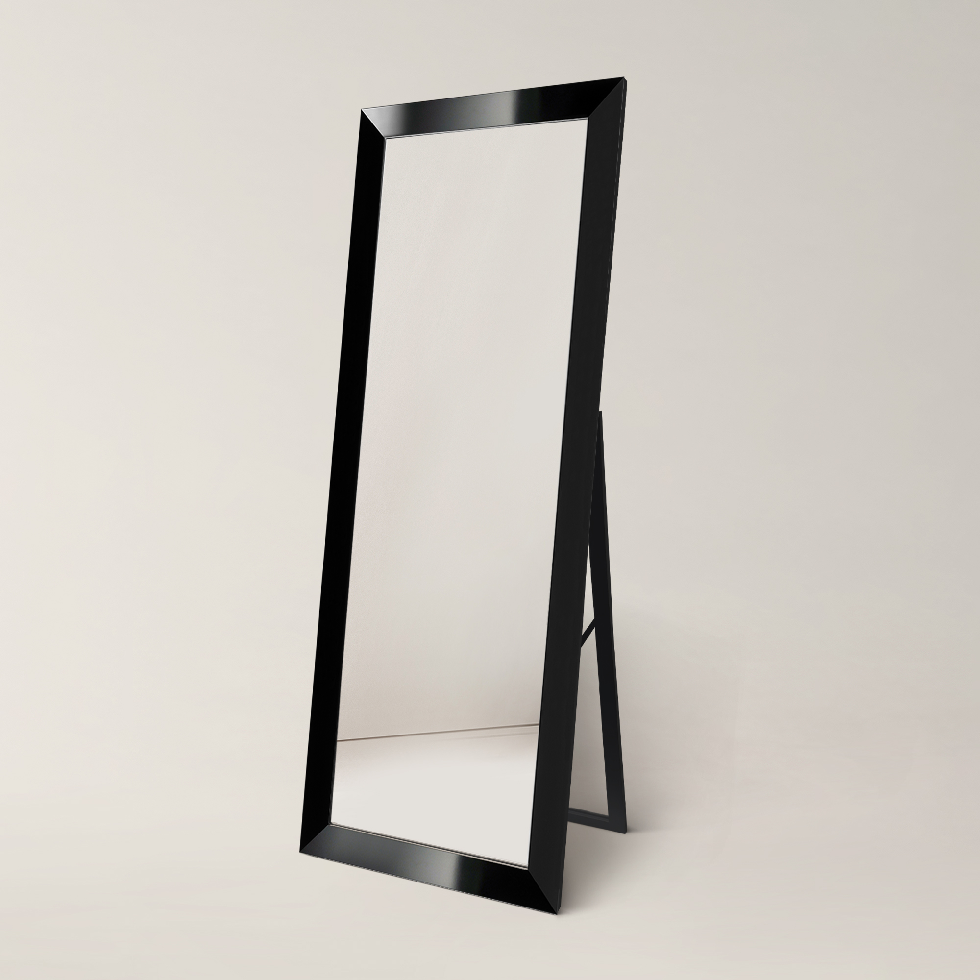 Ars Longa Milano zrkadlo 64.6x174.6 cm odĺžnikový čierna LS-MILANO50160-C