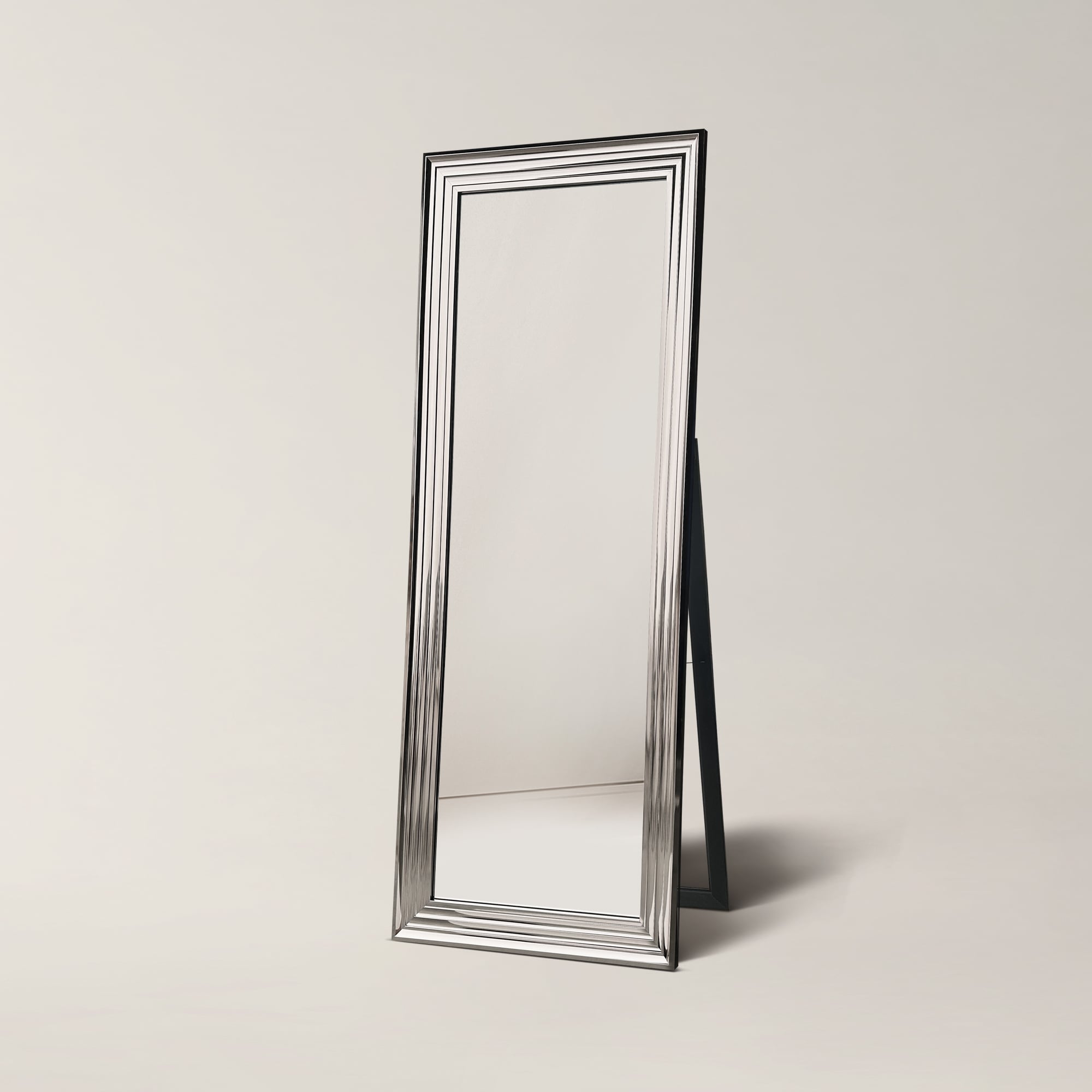 Ars Longa Malaga zrkadlo 64.6x174.6 cm odĺžnikový niklová LS-MALAGA50160-N