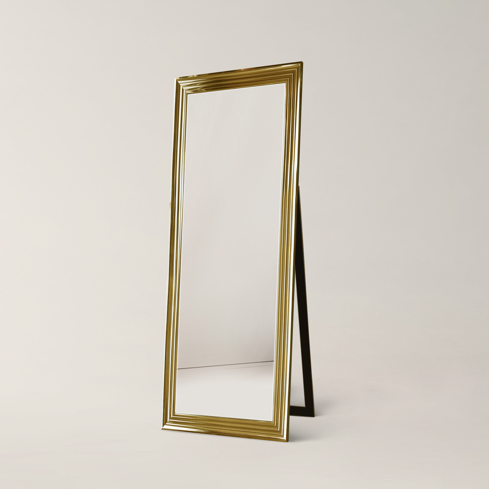 Ars Longa Malaga zrkadlo 64.6x174.6 cm odĺžnikový zlatá LS-MALAGA50160-Z