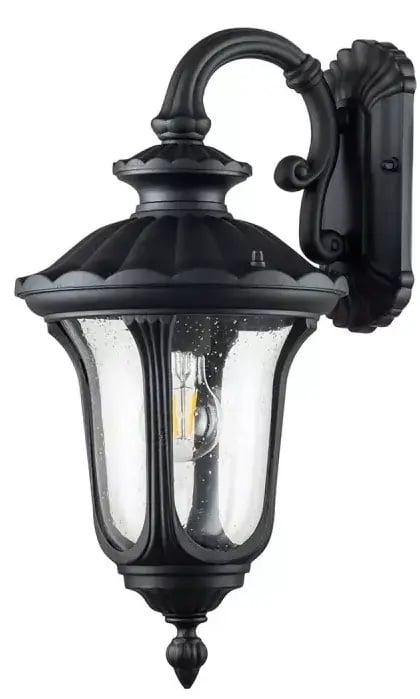 Elstead Lighting Chicago vonkajšie nástenné svietidlo 1x60 W čierna CC2-S-BK