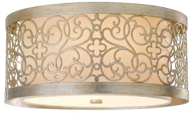 Elstead Lighting Arabesque stropné svietidlo 2x40 W patinová FE-ARABESQUE-F