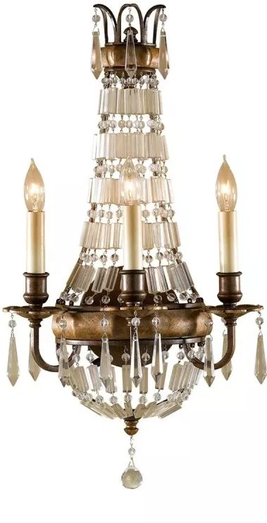 Elstead Lighting Bellini nástenná lampa 1x60 W hnedá FE-BELLINI-W3