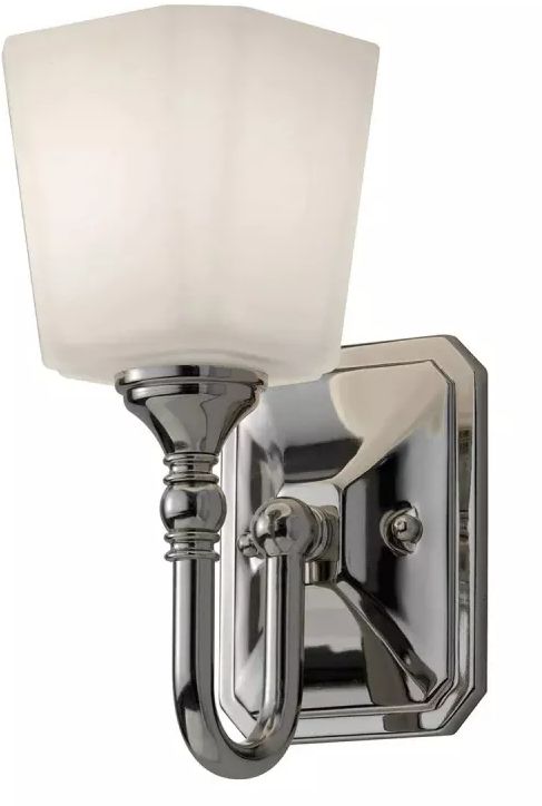 Elstead Lighting Concord nástenná lampa 1x3 W chrómová FE-CONCORD1-BATH