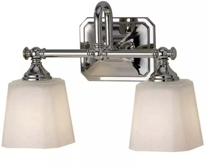 Elstead Lighting Concord nástenná lampa 2x3 W chrómová FE-CONCORD2-BATH