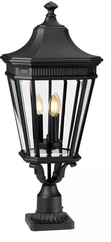 Elstead Lighting Cotswold Lane vonkajšia stojaca lampa 1x60 W čierna FE-COTSLN3-L-BK