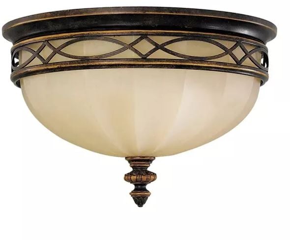 Elstead Lighting Drawing Room stropné svietidlo 3x60 W drevená FE-DRAWING-ROOM-FB