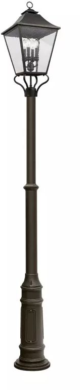 Elstead Lighting Galena vonkajšia stolová lampa 4x40 W hnedá FE-GALENA5-XL-SBL