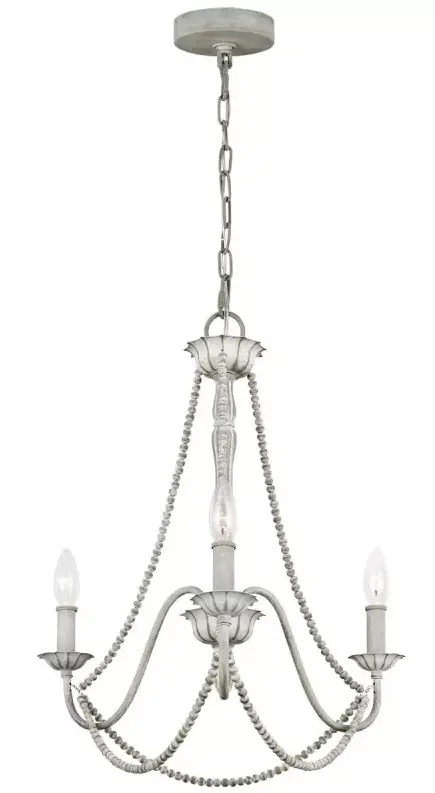 Elstead Lighting Maryville závesné svietidlo 3x60 W sivá/popolnato sivá FE-MARYVILLE3