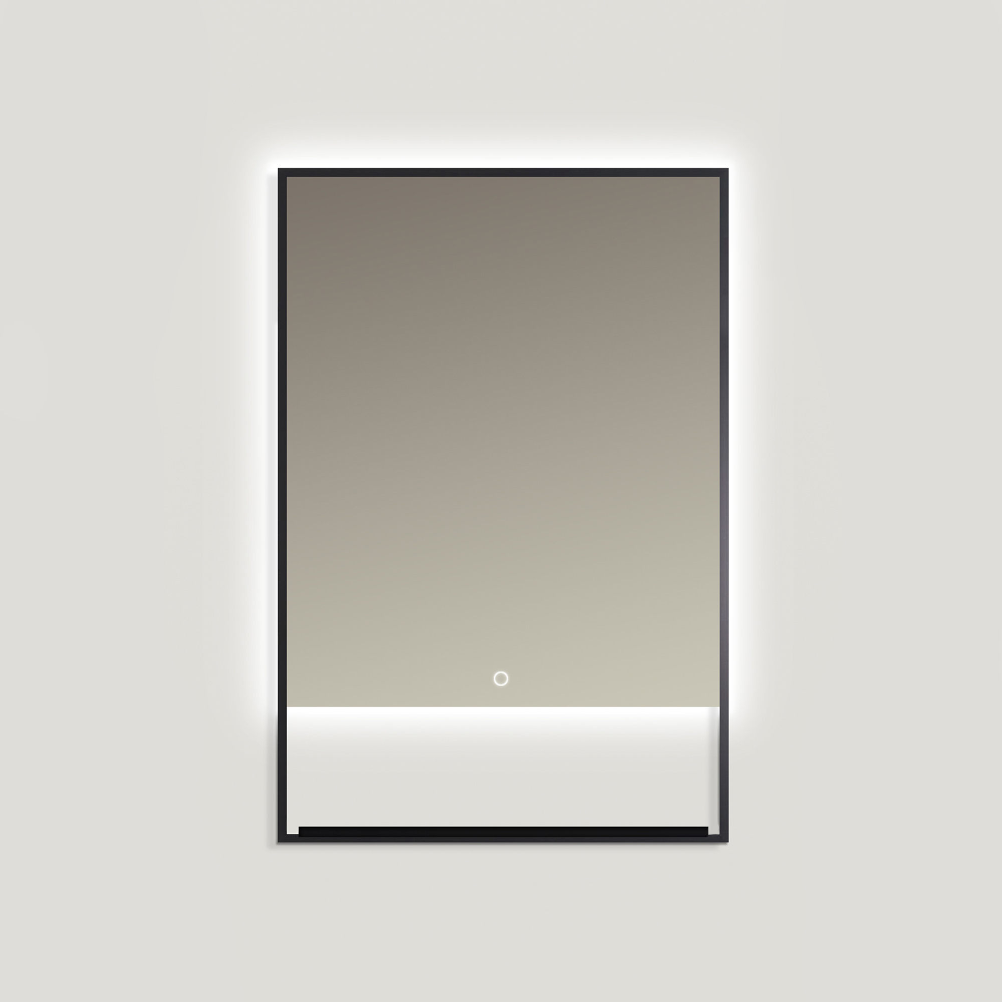 Ars Longa Puro zrkadlo 60x90 cm odĺžnikový s osvetlením LED-PURO6090-C