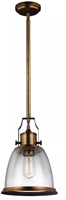 Elstead Lighting Hobson stropné svietidlo 1x60 W mosadzná FE-HOBSON-P-M-AB
