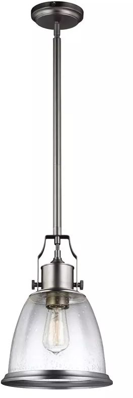 Elstead Lighting Hobson stropné svietidlo 1x60 W niklová FE-HOBSON-P-M-SN