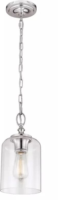 Elstead Lighting Hounslow závesné svietidlo 1x60 W niklová FE-HOUNSLOW-P-PN