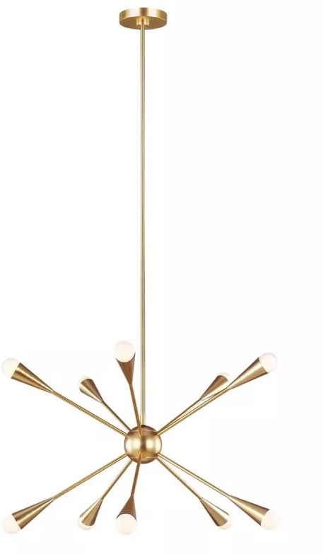 Elstead Lighting Jax závesné svietidlo x3 W mosadzná FE-JAX10-BB