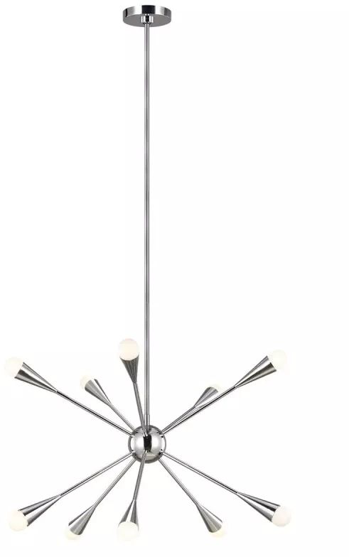 Elstead Lighting Jax stropné svietidlo x3 W niklová FE-JAX10-PN