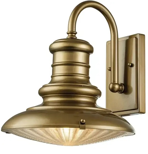 Elstead Lighting Redding Station vonkajšie nástenné svietidlo 1x60 W hnedá FE-REDDING2-M-PDB