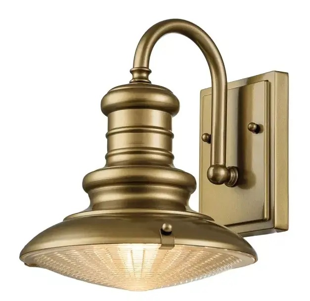 Elstead Lighting Redding Station vonkajšie nástenné svietidlo 1x60 W hnedá FE-REDDING2-S-PDB