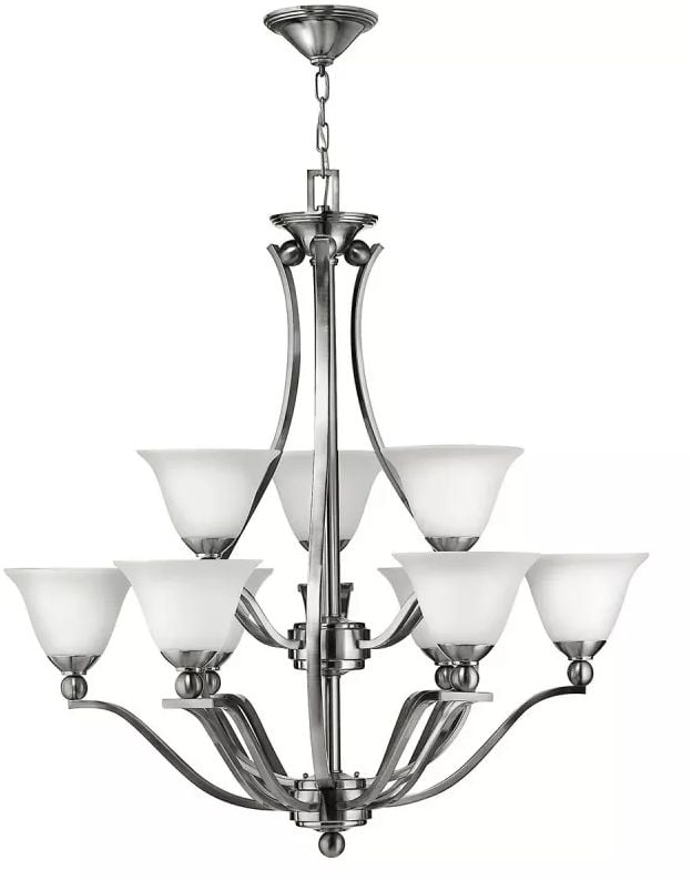 Elstead Lighting Bolla závesné svietidlo x60 W niklová HK-BOLLA9