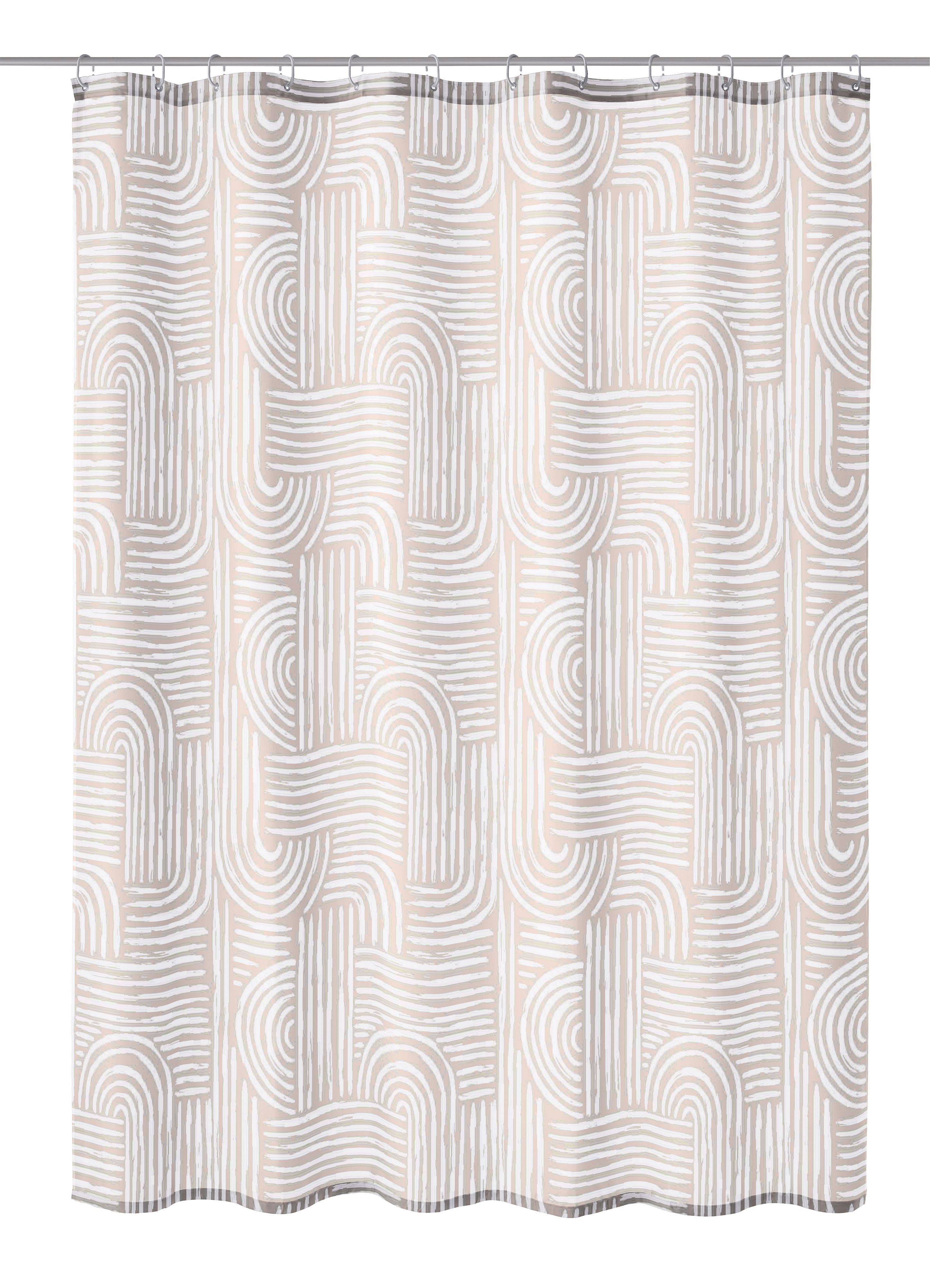 Kleine Wolke Linja sprchový záves 200x180 cm béžová 7848289305