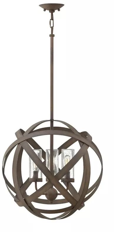 Elstead Lighting Carson vonkajšie závesné svietidlo 3x40 W železná HK-CARSON-3P