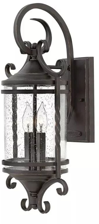 Elstead Lighting Casa vonkajšie nástenné svietidlo 2x40 W čierna HK-CASA-M