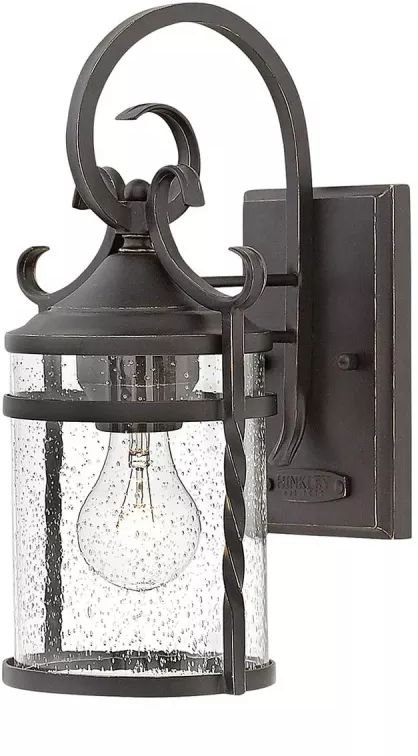 Elstead Lighting Casa vonkajšie nástenné svietidlo 1x60 W čierna HK-CASA-S