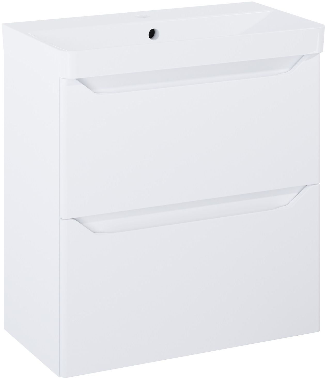 Elita Helo umývadlo so skrinkou 60.8 cm biela RE020600205290