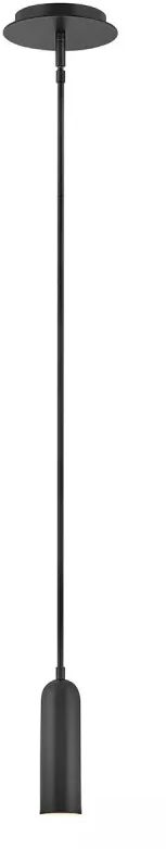 Elstead Lighting Dax závesné svietidlo 1x8 W čierna HK-DAX-MP-BK
