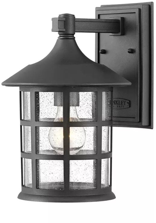 Elstead Lighting Freeport vonkajšie nástenné svietidlo 1x40 W čierna HK-FREEPORT2-M-TBK