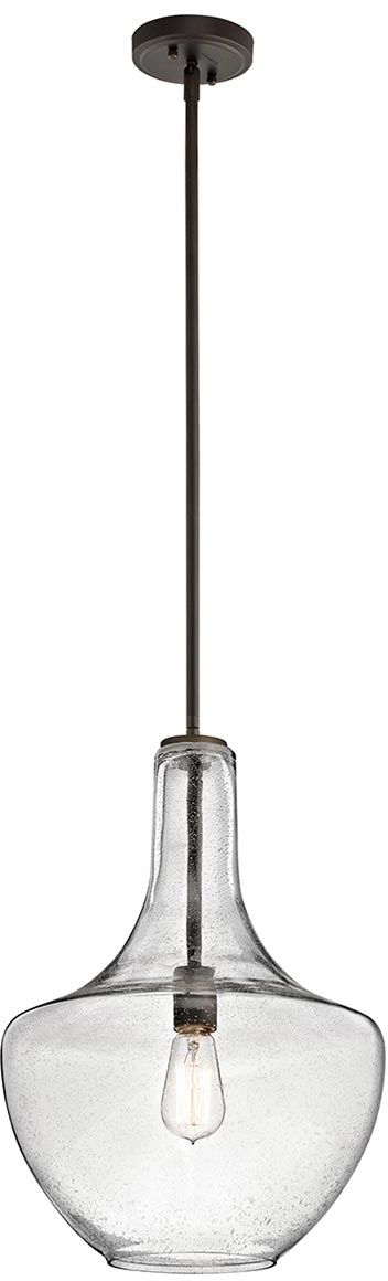 Elstead Lighting Everly závesné svietidlo 1x60 W hnedá KL-EVERLY-P-M-OZ