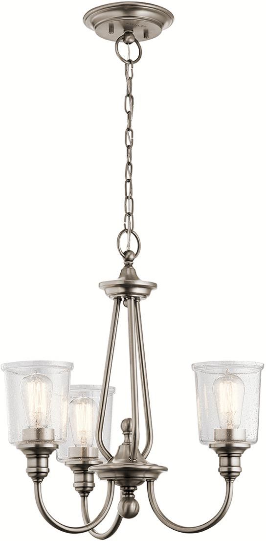 Elstead Lighting Waverly závesné svietidlo 3x60 W KL-WAVERLY3-CLP